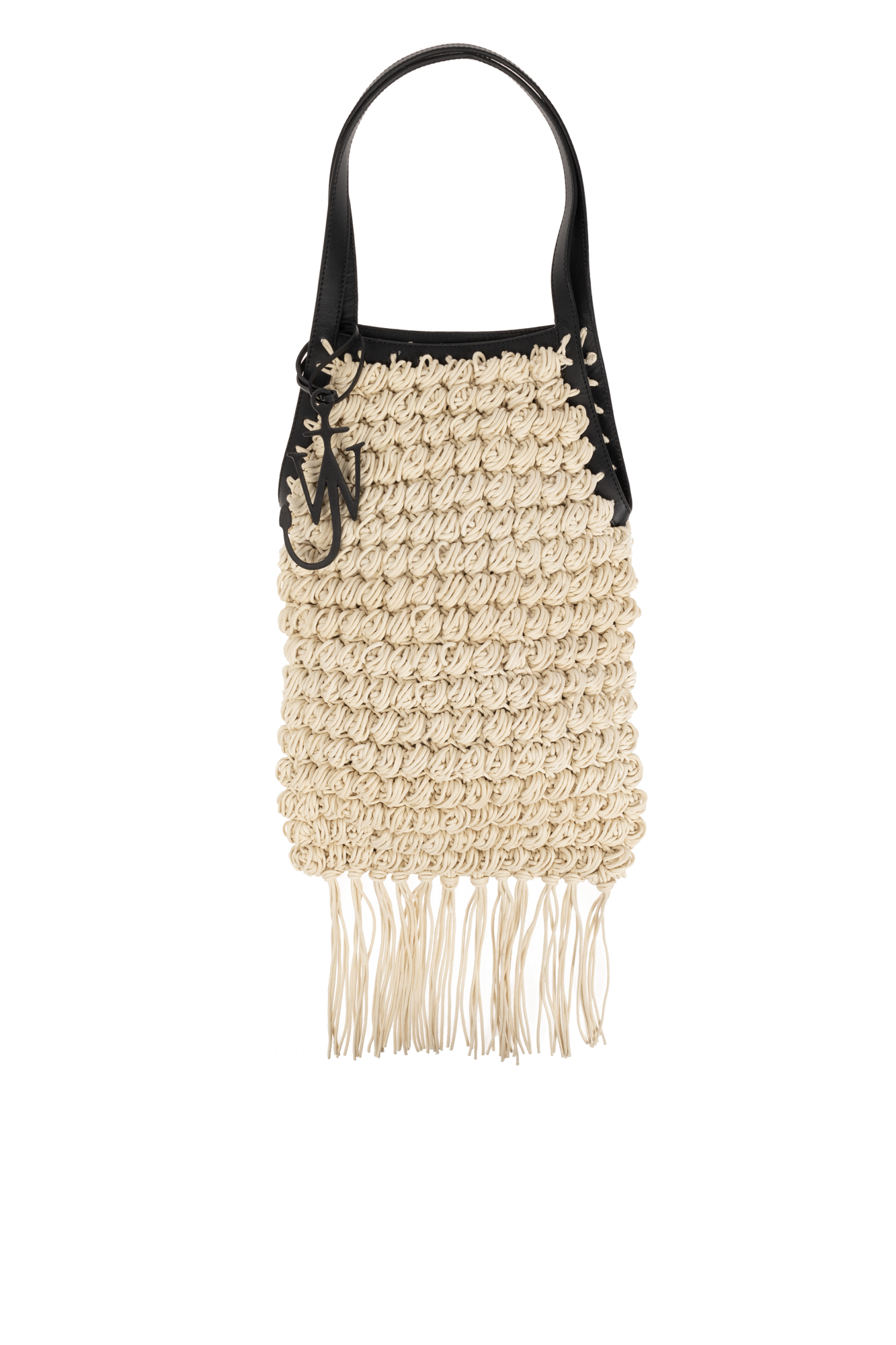 トートバッグ Jw Anderson Ivory Crochet Shopping Bag J.W. Anderson Ivory Crochet Shopping Bag | italist